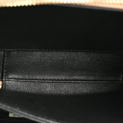 Chanel Caviar Quilted Small CC Filigree Vanity Case Beige Black 6 of 14