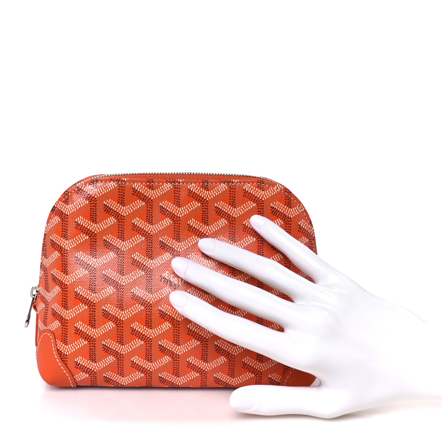 Goyardine Vendome Toiletry Pouch Orange