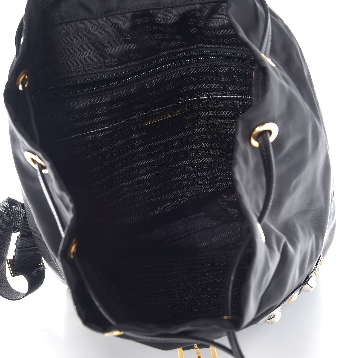 Tessuto Nylon Robot Backpack Black Multicolor