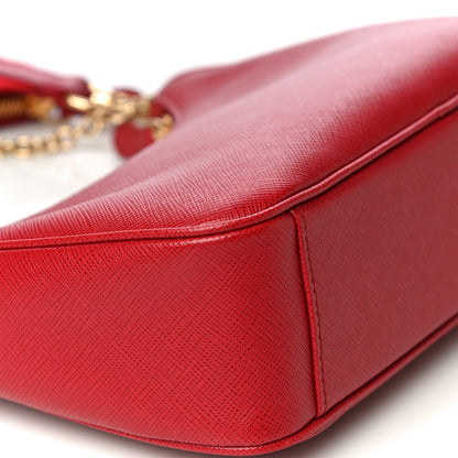 Prada Saffiano Lux Re-Edition 2005 Shoulder Bag Fuoco 12 of 12