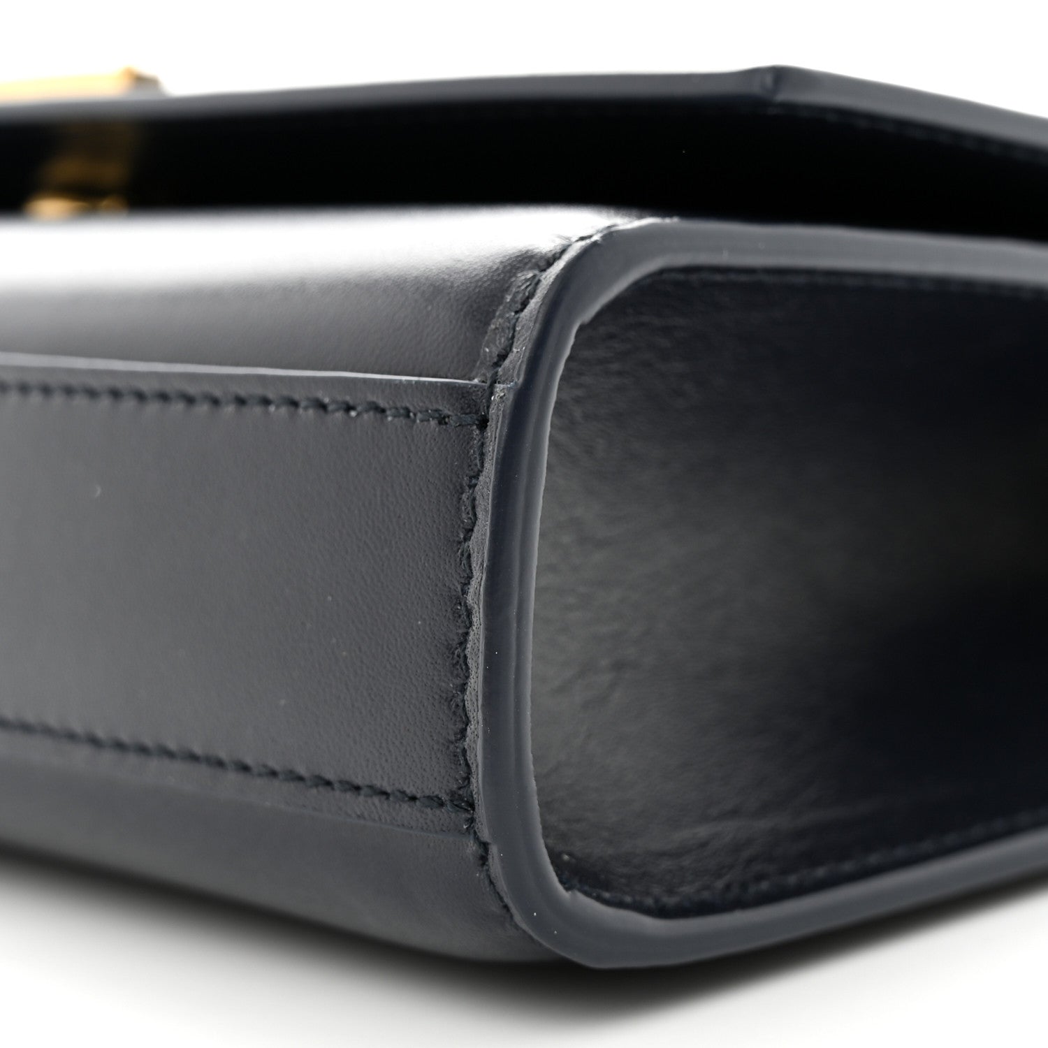 Saint Laurent Calfskin Small Monogram Kate Satchel Deep Marine 10 of 11