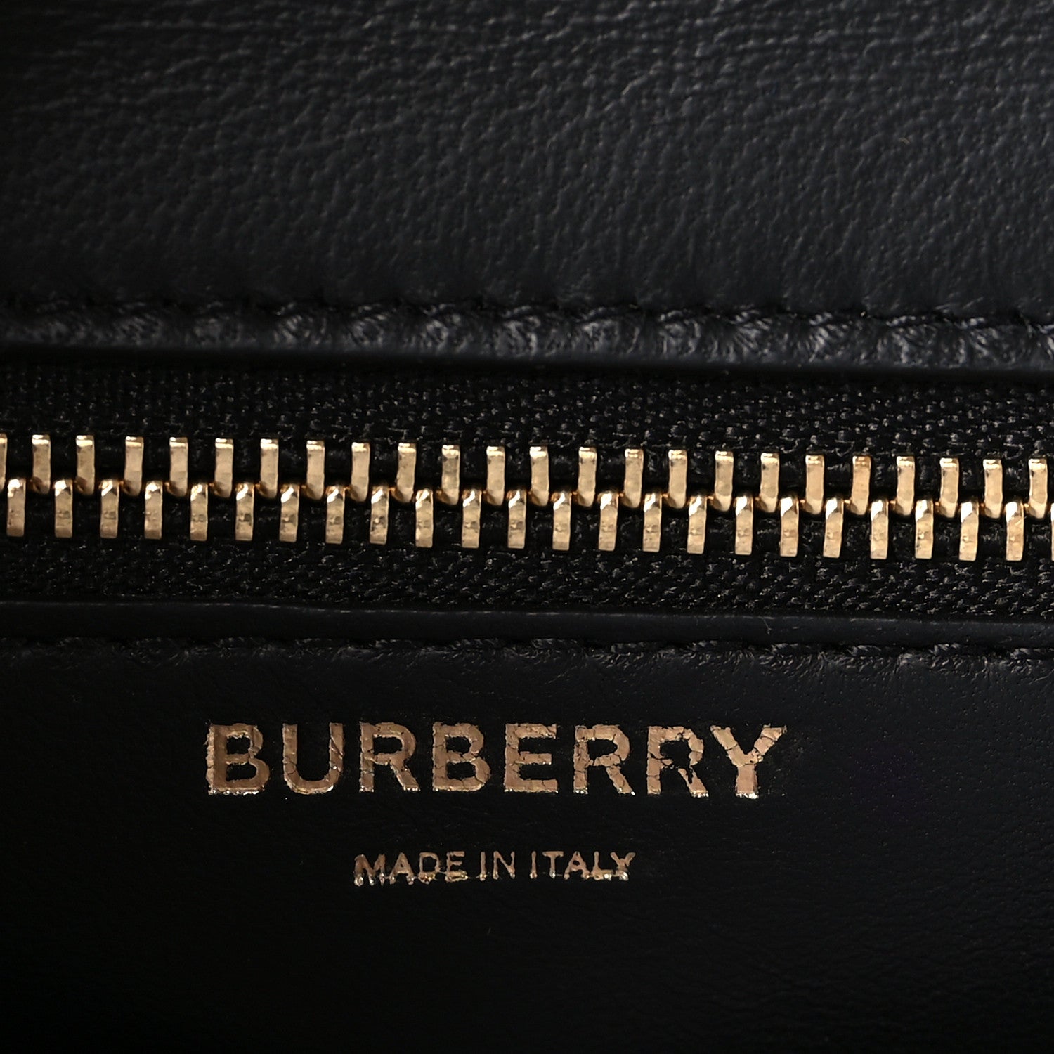 Burberry Calfskin Medium TB Bag Black 6 of 10
