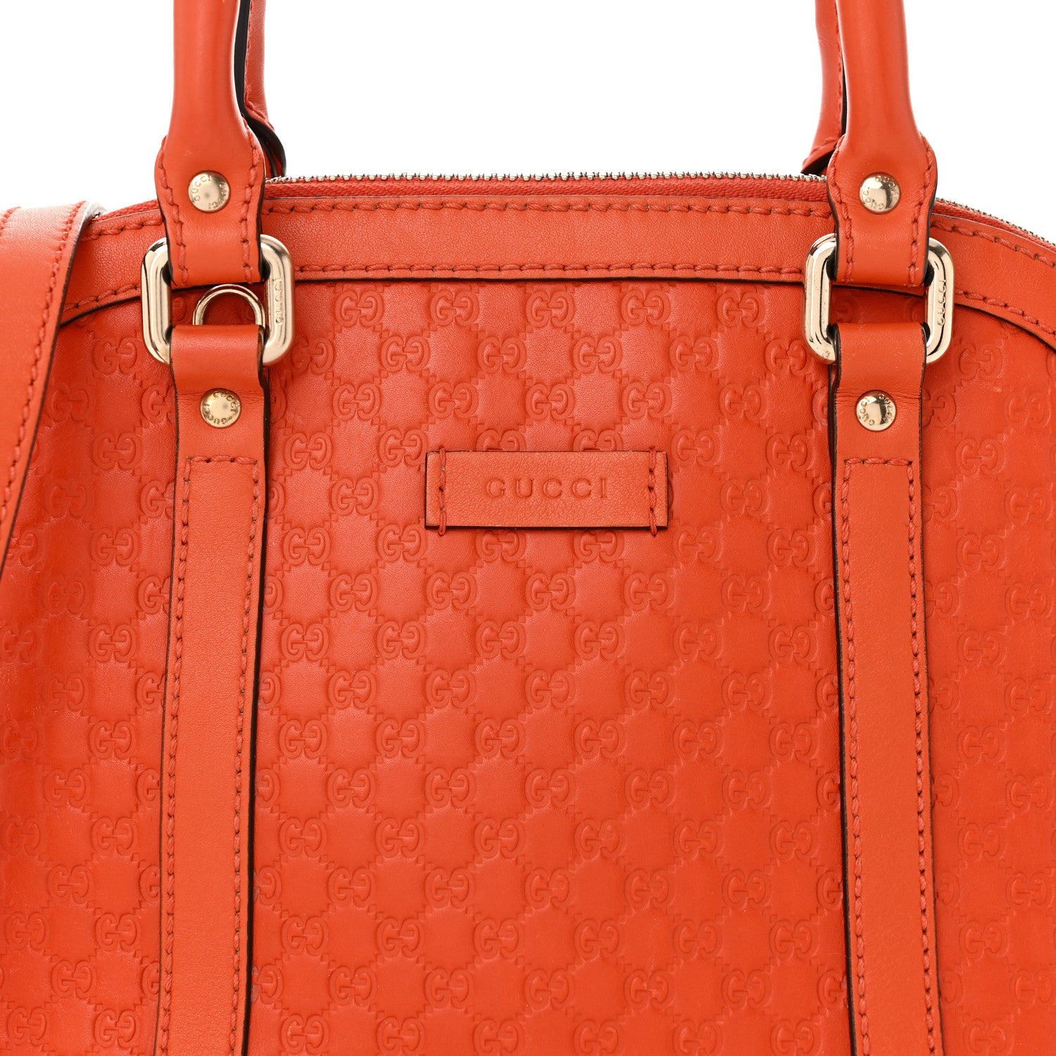Gucci Microguccissima Mini Dome Bag Sun Orange 8 of 10