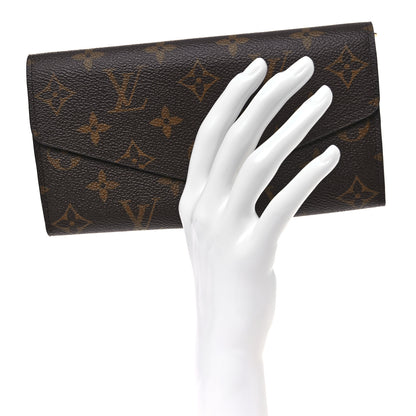 Louis Vuitton Monogram Sarah Wallet NM Rose Ballerine 2 of 6