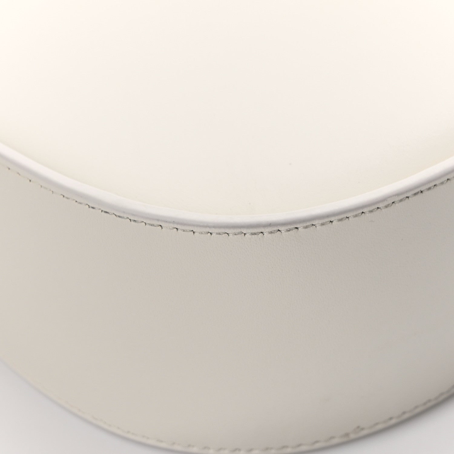 The Row Smooth Calfskin Half Moon Shoulder Bag New Ivory 14 of 14
