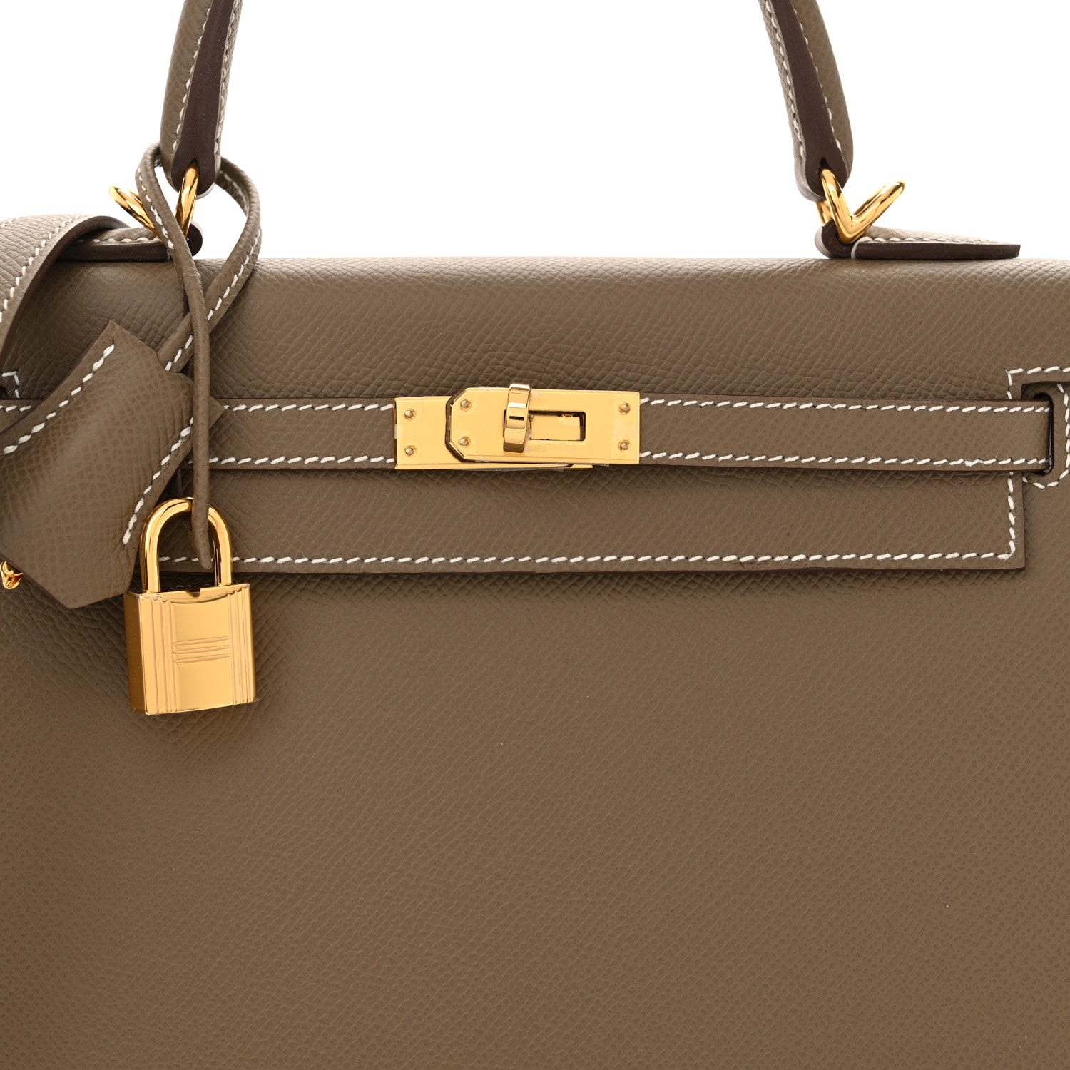 Hermes Epsom Kelly Sellier 25 Etoupe 8 of 11