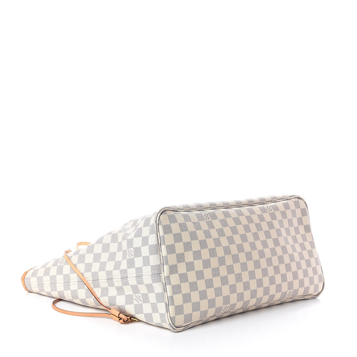 Louis Vuitton Damier Azur Neo Neverfull GM Rose Ballerine 4 of 11
