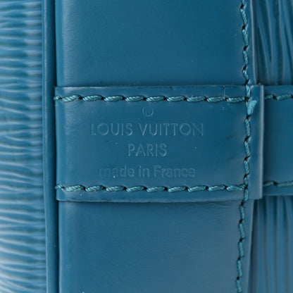 Louis Vuitton Epi Noe Cyan 6 of 11