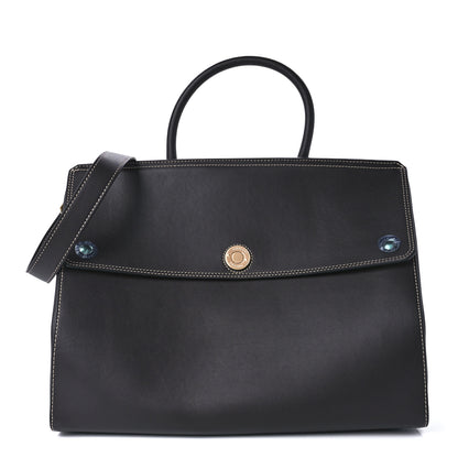 Burberry Calfskin Medium Elizabeth Tote Coffee 1 of 11