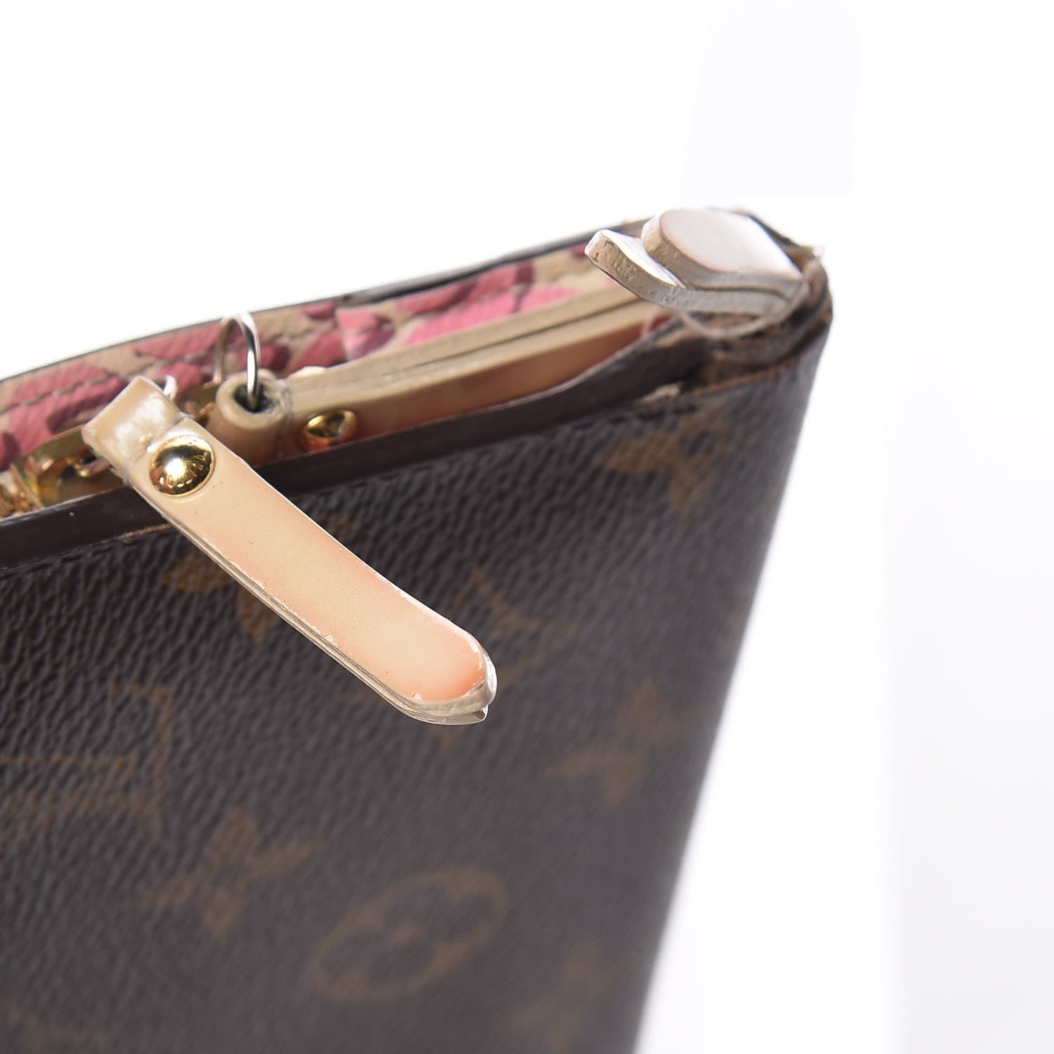 Louis Vuitton Monogram Leopard Insolite Wallet Blanc Corail 9 of 11