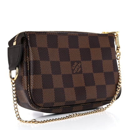 Louis Vuitton Damier Ebene Mini Pochette Accessories 3 of 10