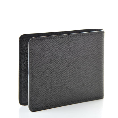 Louis Vuitton Taiga Slender Wallet Black 3 of 9