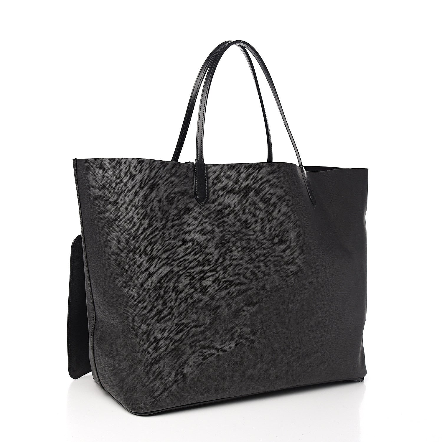 Givenchy Textured Coated Canvas Bambi Print Large Antigona Tote Black 2 of 8