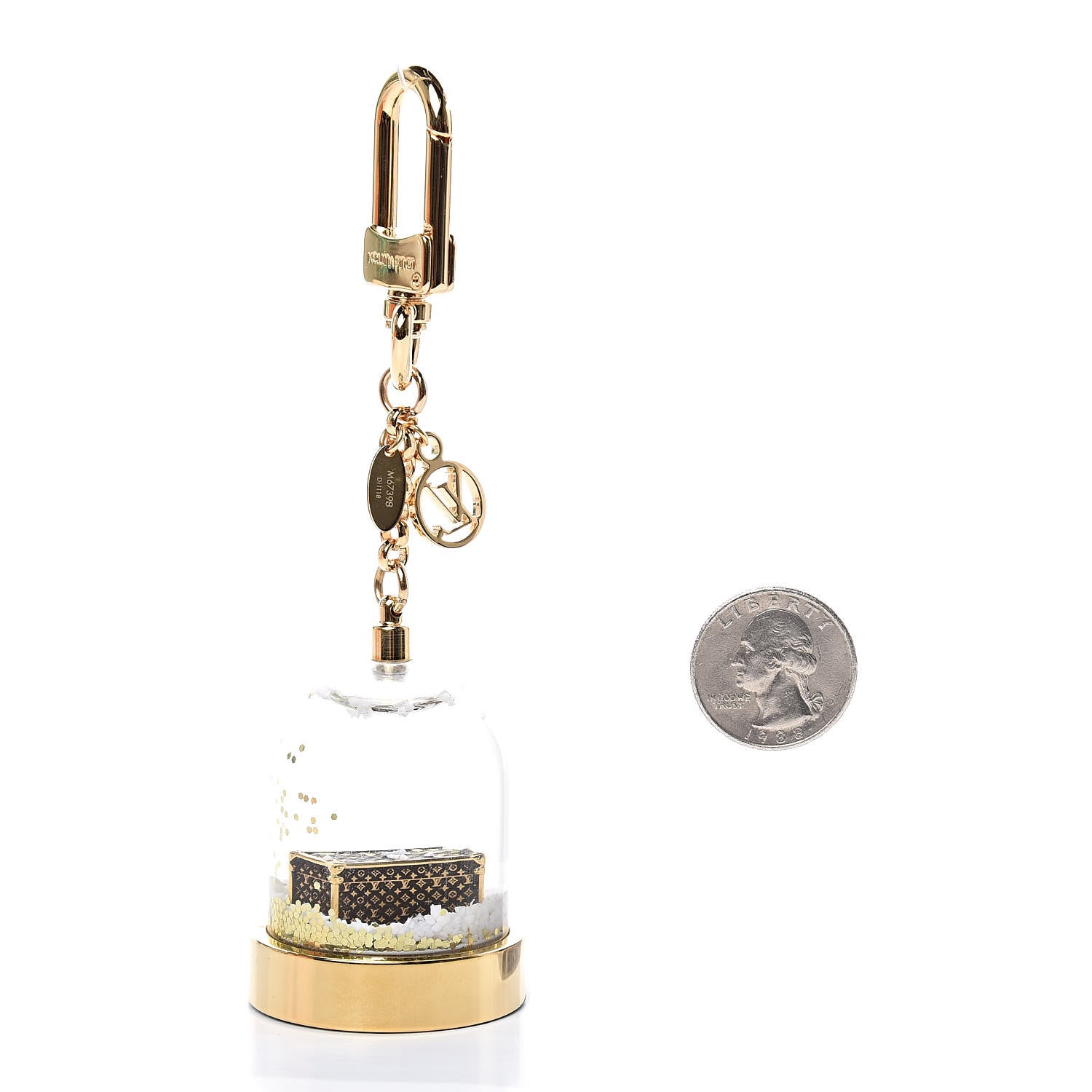 Louis Vuitton Globe Trunk Bag Charm Key Holder 2 of 3