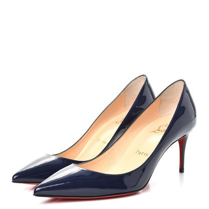 Christian Louboutin Patent Decollete 554 70 Pumps 36.5 Night 3 of 9
