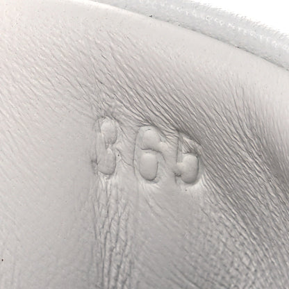 Hermes Calfskin Womens Happiness High Top Sneakers 36.5 White 10 of 12