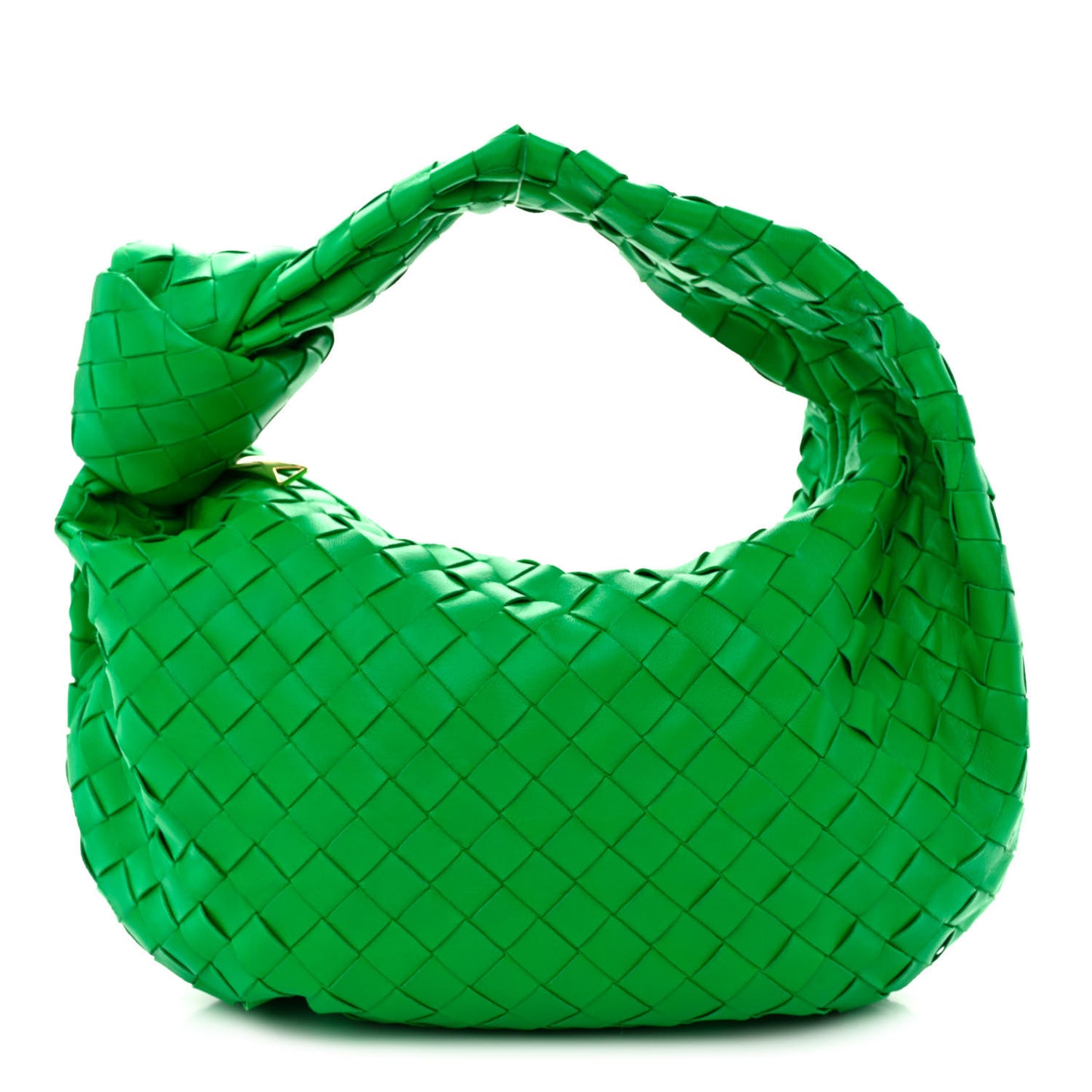 Nappa Intrecciato Teen Jodie Hobo Parakeet