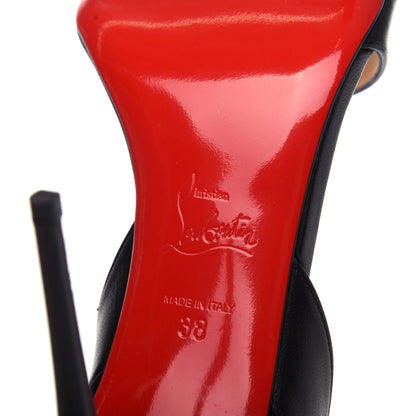 Christian Louboutin Kid Multipot 100 Sandals 38 Black 7 of 7