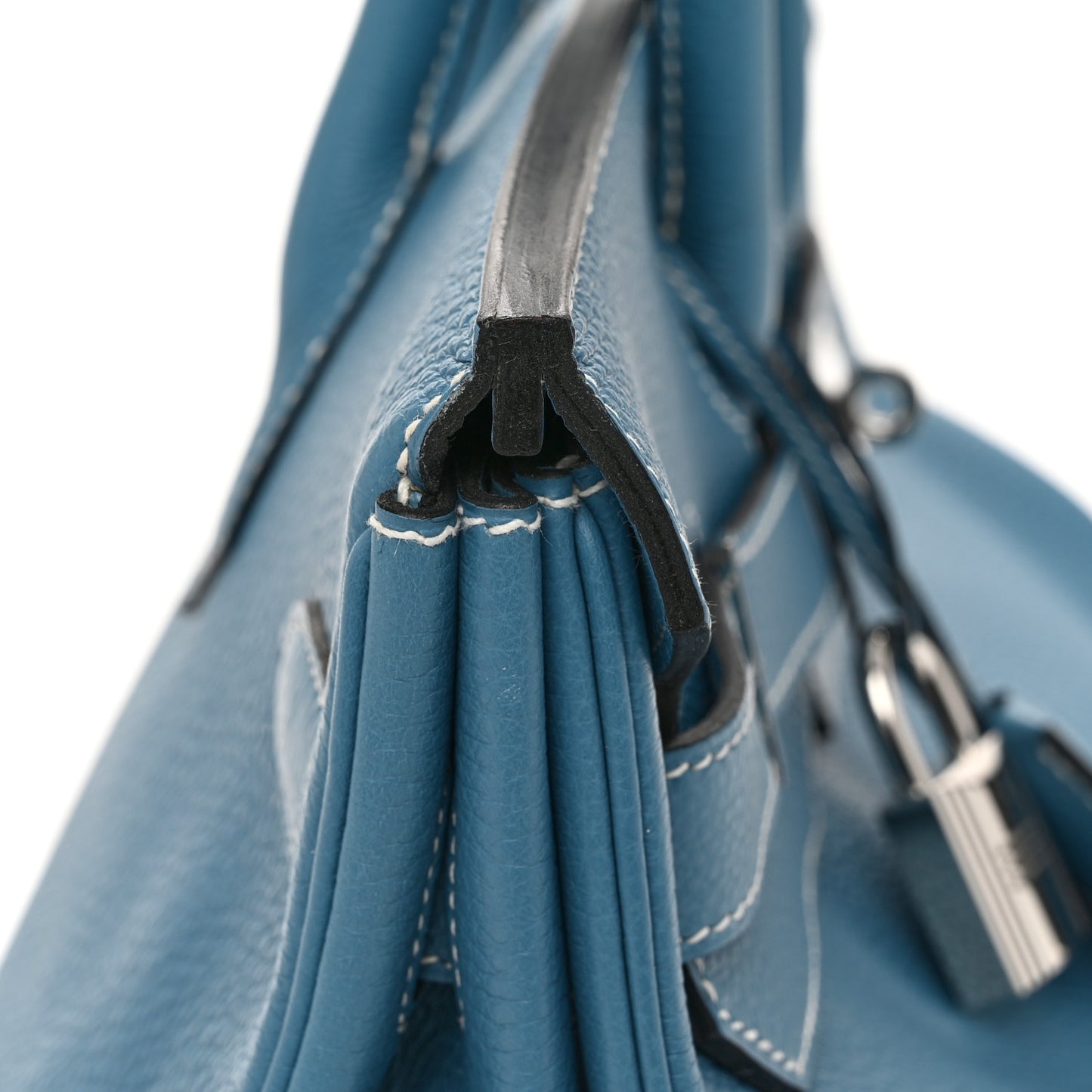 Togo JPG Shoulder Birkin II 42 Blue Jean
