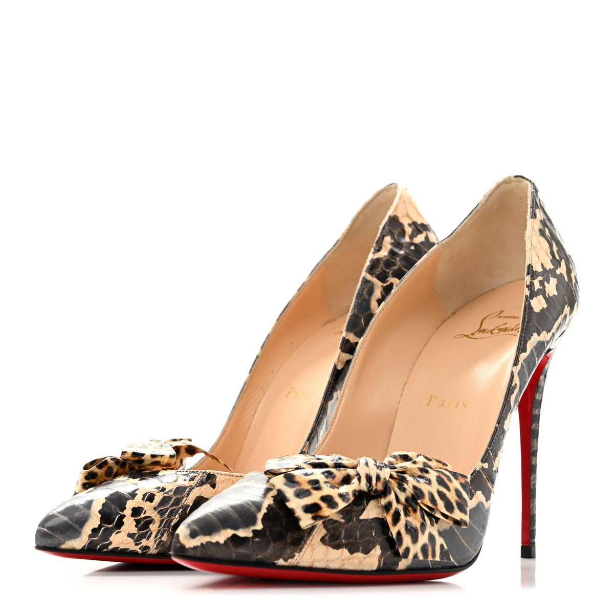 Ayers Watersnake Madame Menodo 100 Pumps 39 Black Gold