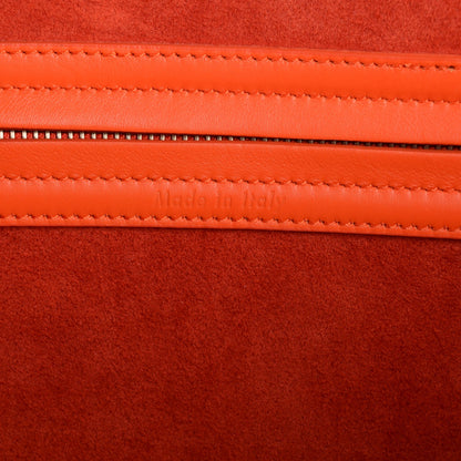 Celine Smooth Calfskin Medium Phantom Luggage Orange 6 of 8