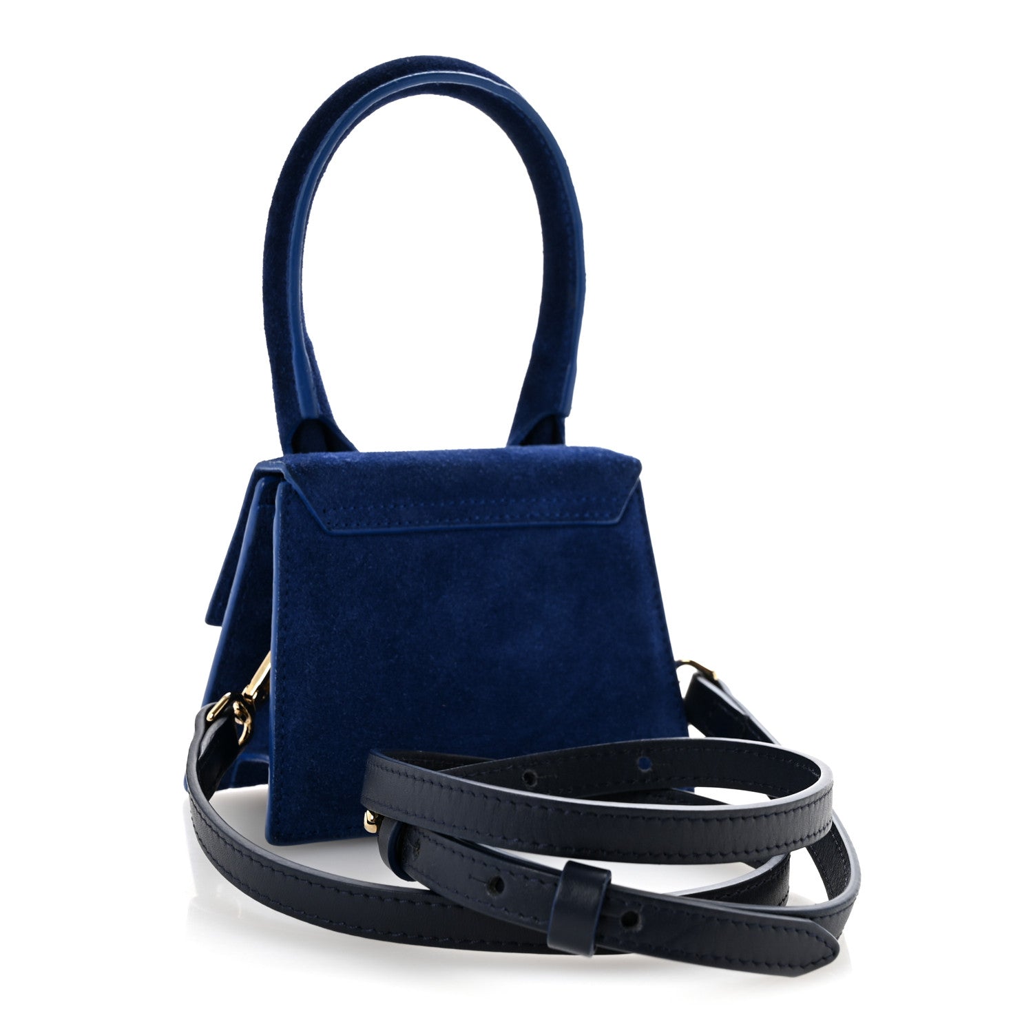 Jacquemus Nubuck Le Chiquito Blue 3 of 10