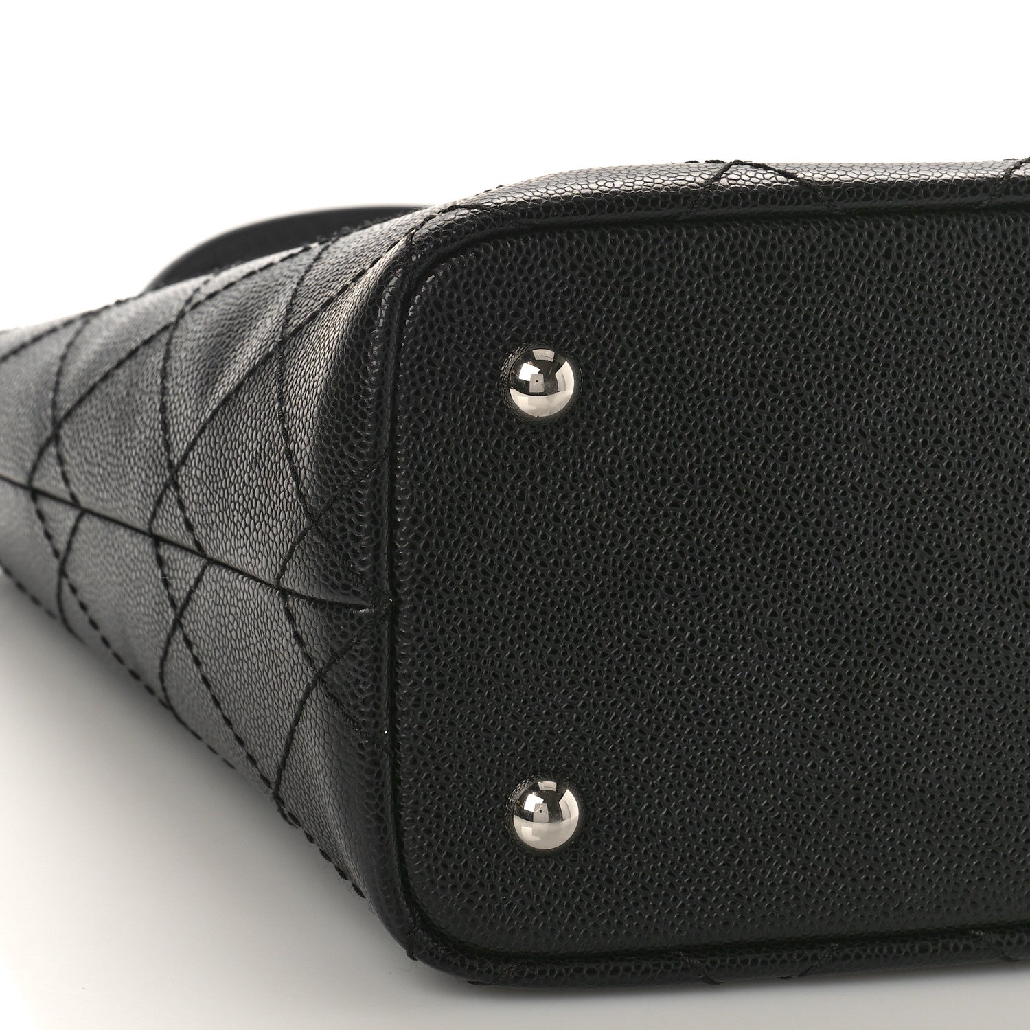 Chanel Grained Calfskin Shopping Fever Tote Black 9 of 11