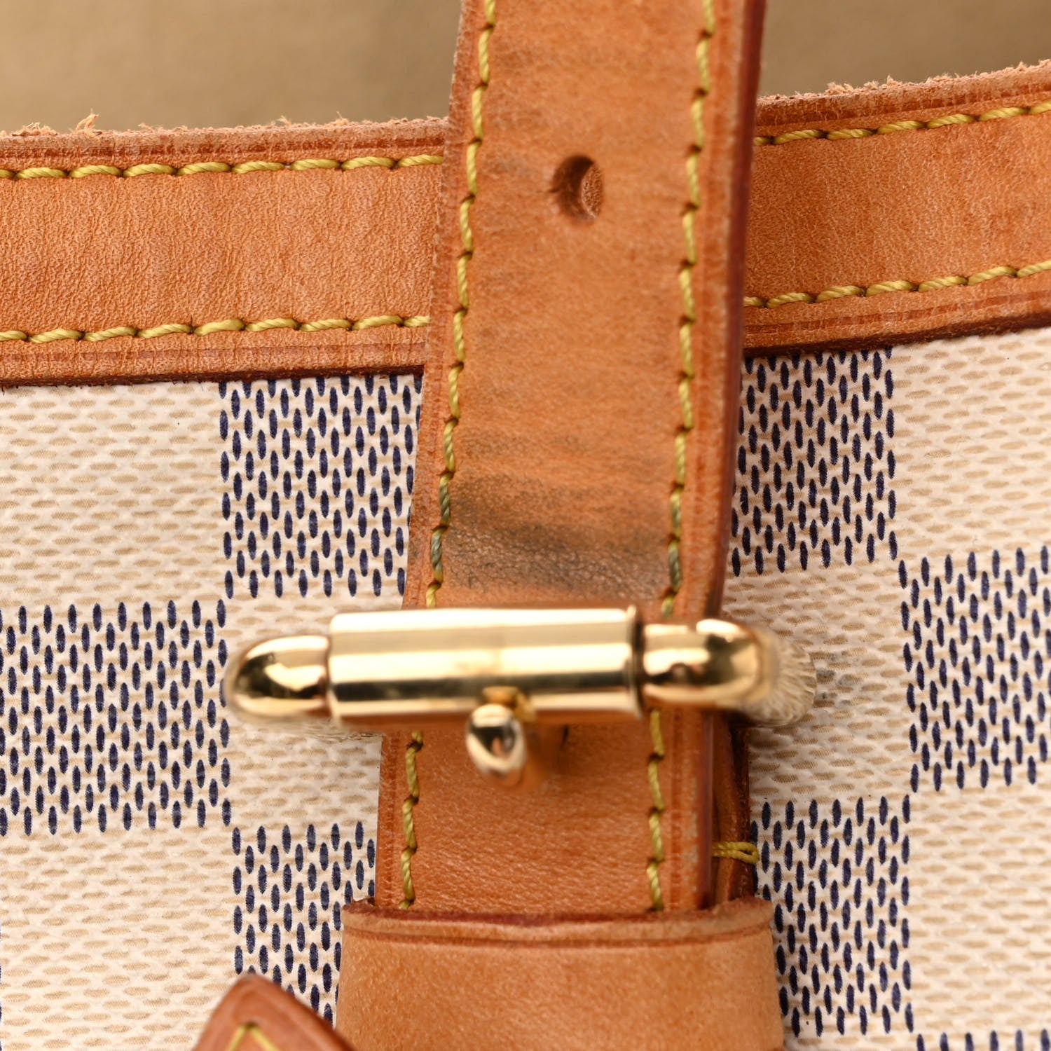 Louis Vuitton Damier Azur Hampstead MM 16 of 16