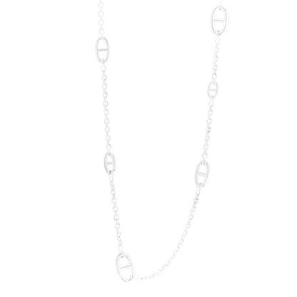 Hermes Sterling Silver Farandole Necklace 80 1 of 6