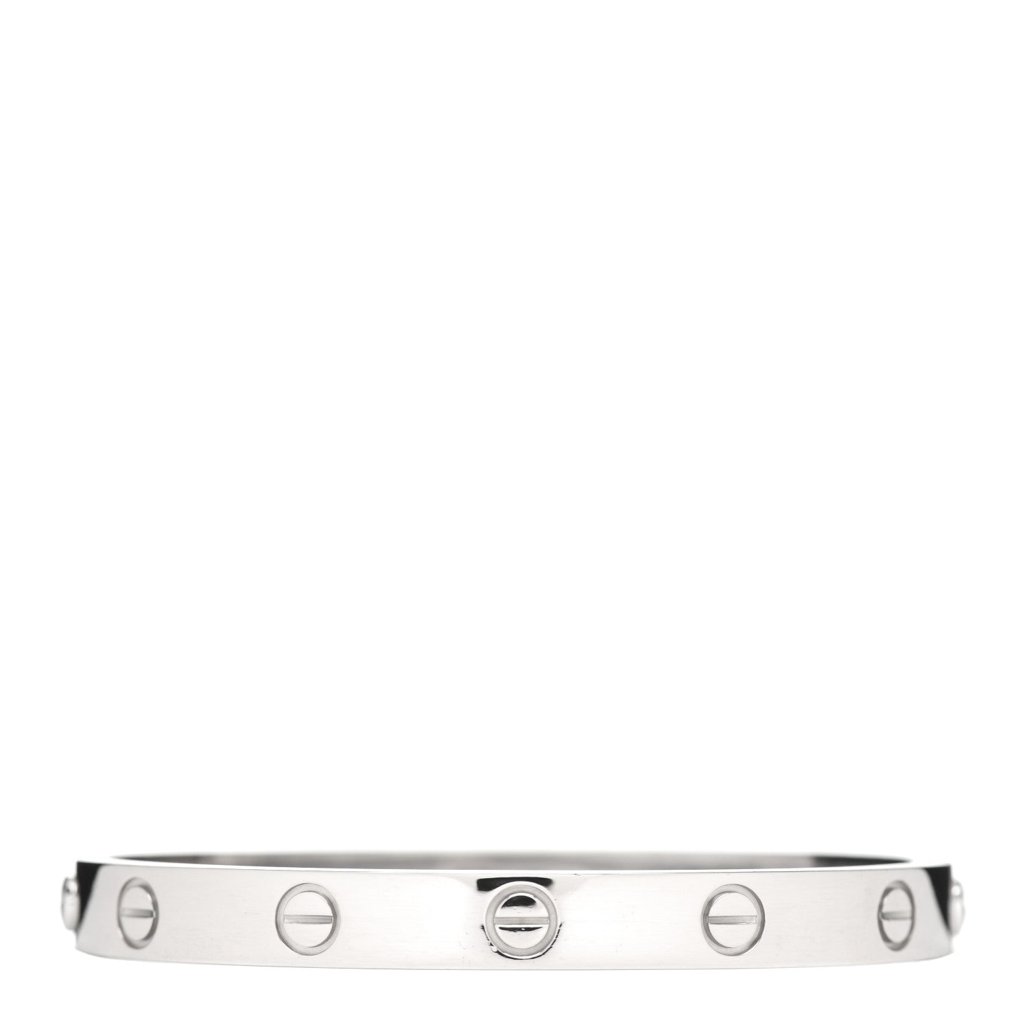 Cartier 18K White Gold LOVE Bracelet 16 1 of 4