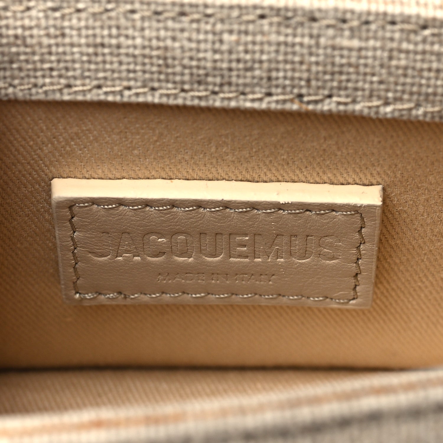 Jacquemus Linen Le Chiquito Light Greige 6 of 11