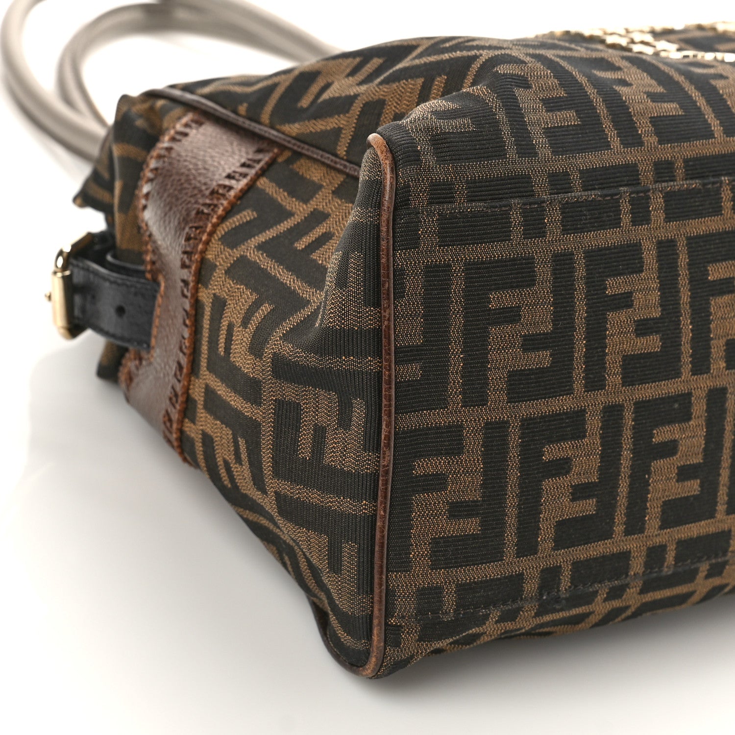 Fendi Zucca Studded Bag De Jour Tobacco 7 of 14