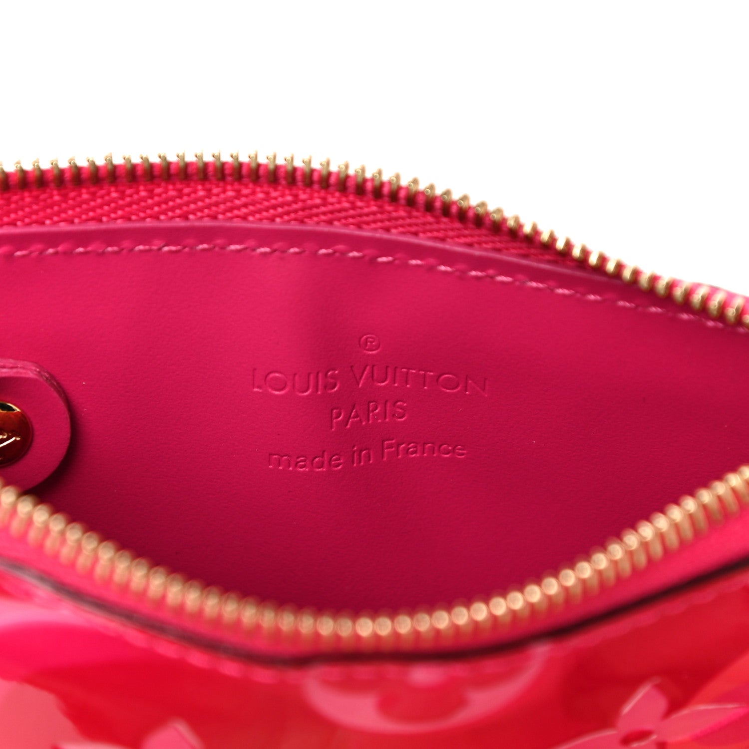 Louis Vuitton Vernis Valentine Key Pouch Fuchsia 6 of 11