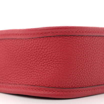 Hermes Taurillon Clemence Evelyne TPM Rouge Piment 9 of 11
