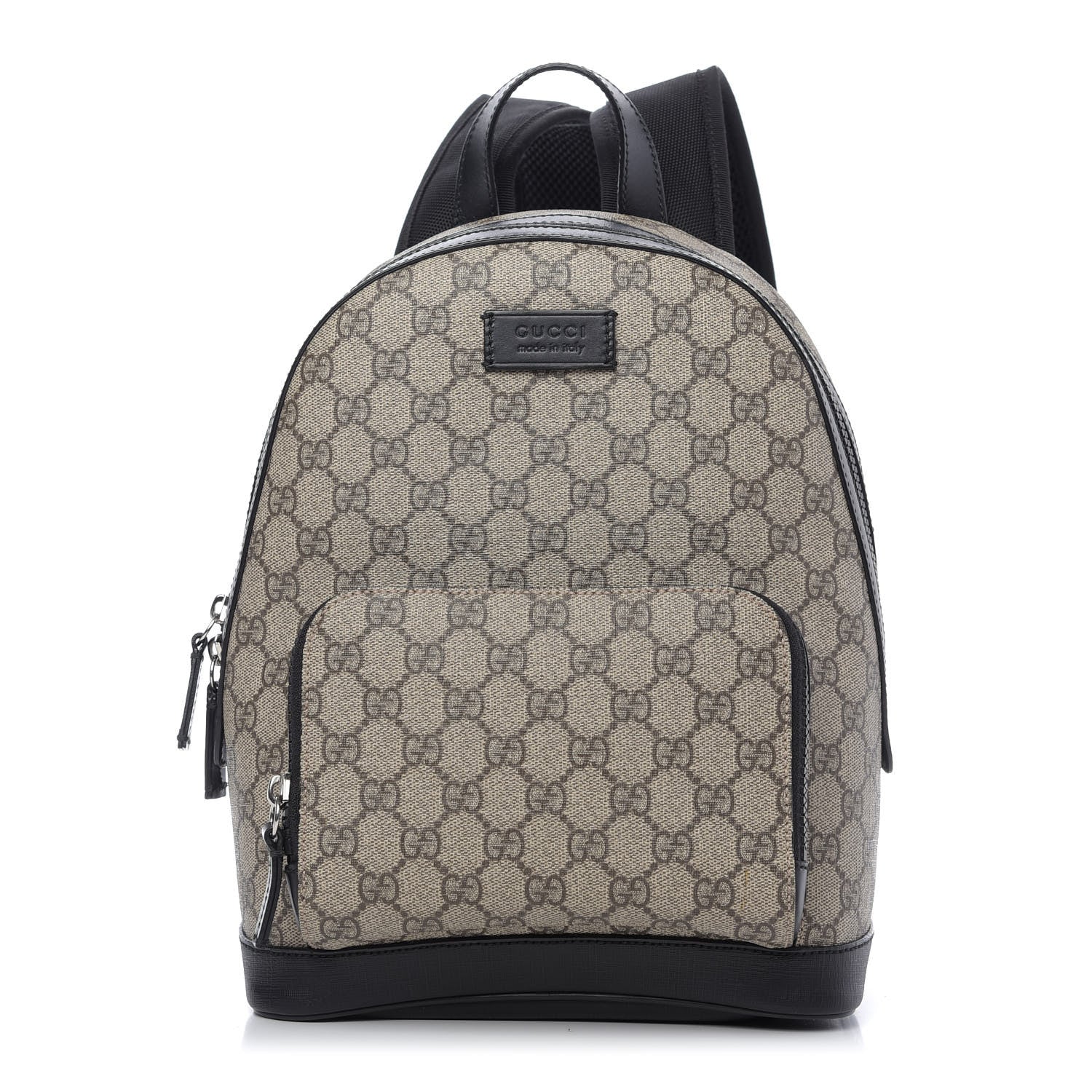 Gucci GG Supreme Monogram Small Eden Day Backpack Black 1 of 8