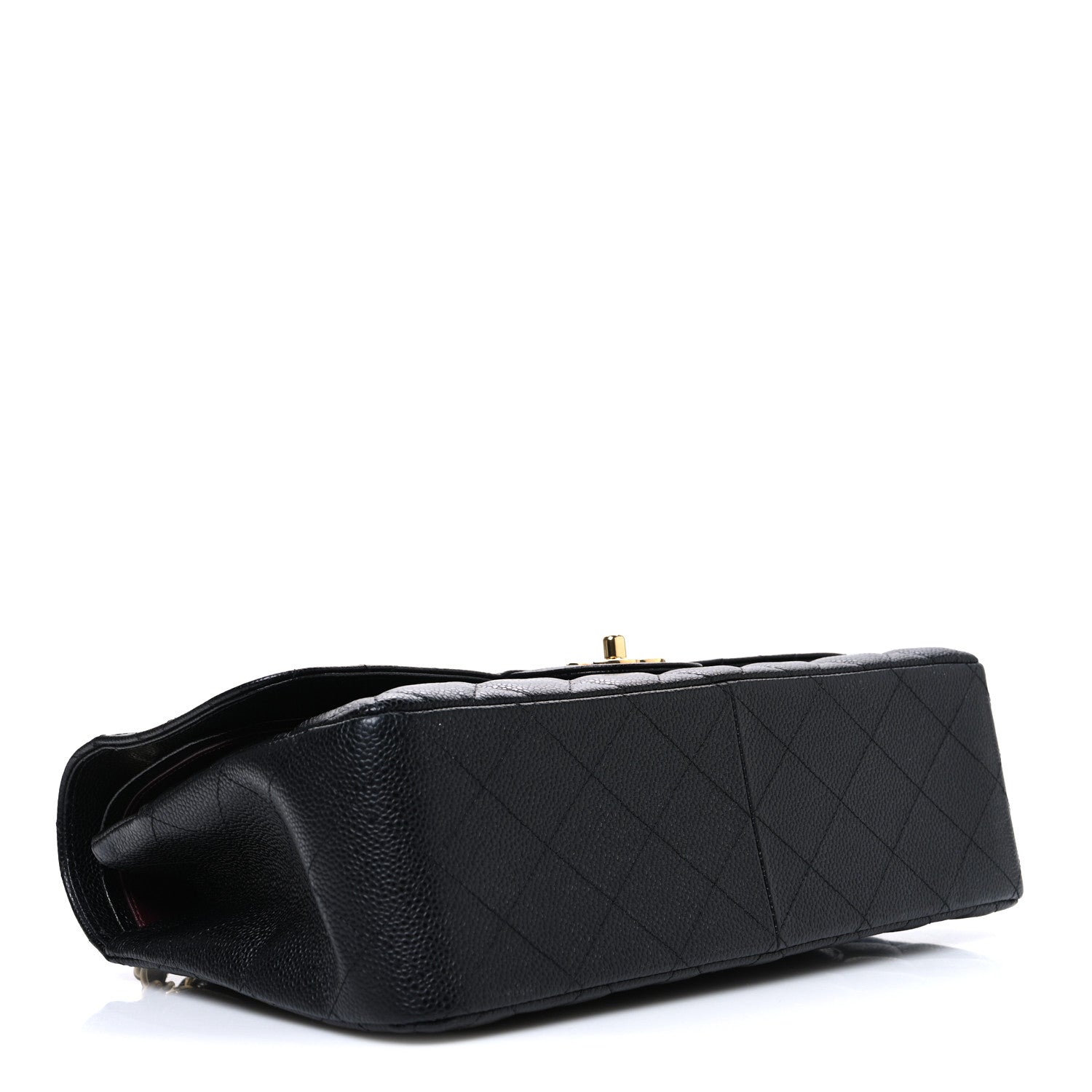 Chanel Caviar Quilted Jumbo Double Flap Black 4 of 10