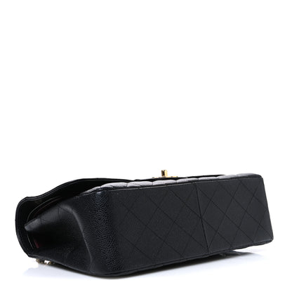 Chanel Caviar Quilted Jumbo Double Flap Black 4 of 10