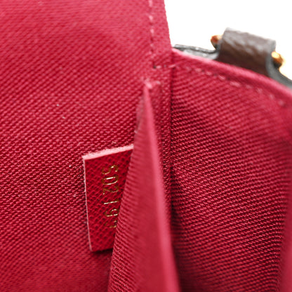 Louis Vuitton Monogram Pochette Felicie Chain Wallet Fuchsia 7 of 11