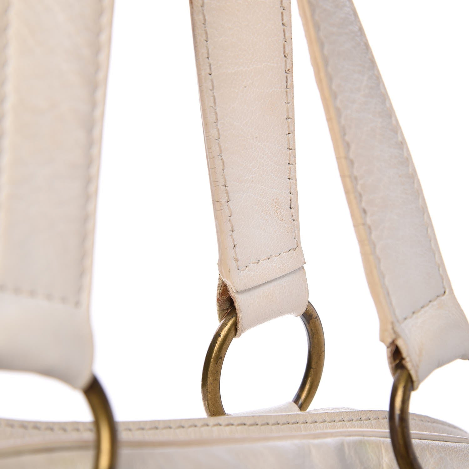 Saint Laurent Calfskin Oversized Muse White 17 of 25