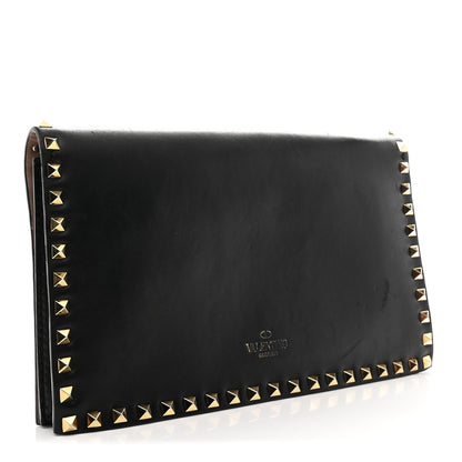 Valentino Garavani Nappa Rockstud Wristlet Clutch Black 3 of 11