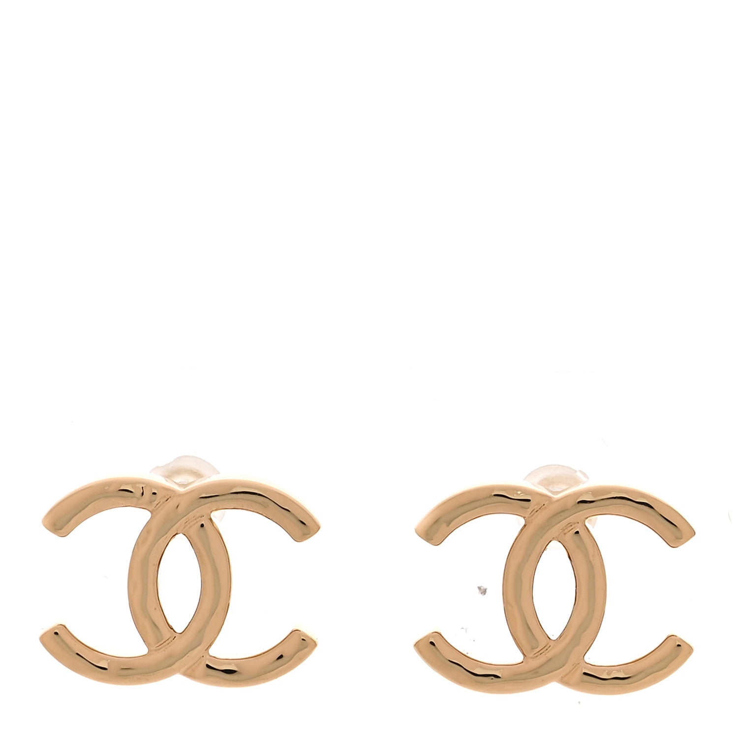Chanel Metal Mini CC Earrings Gold 1 of 4