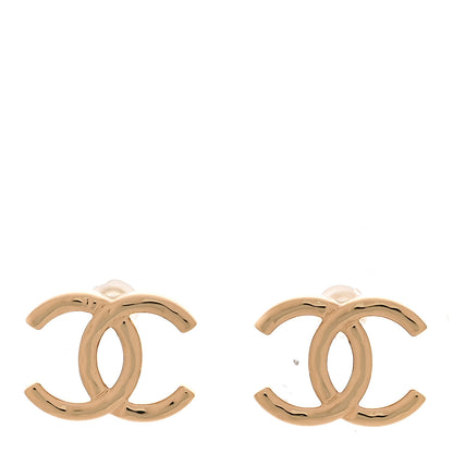 Chanel Metal Mini CC Earrings Gold 1 of 4
