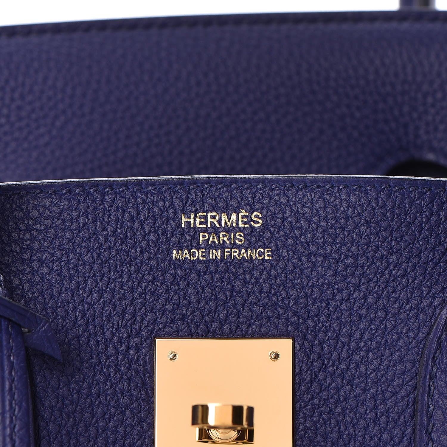 Hermes Togo Birkin 35 Bleu Encre 21 of 35