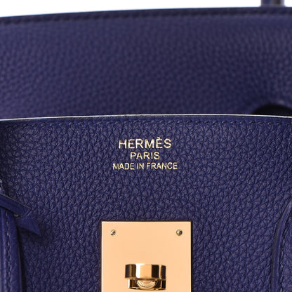 Hermes Togo Birkin 35 Bleu Encre 21 of 35