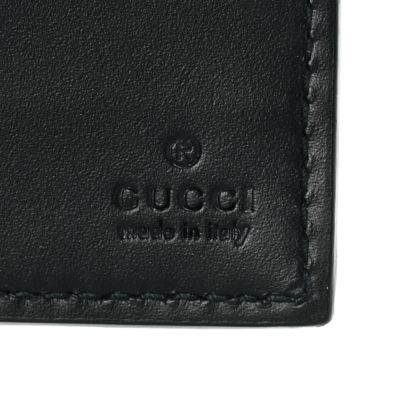 Gucci Guccissima Signature Web New Web Continental Wallet Black 6 of 10