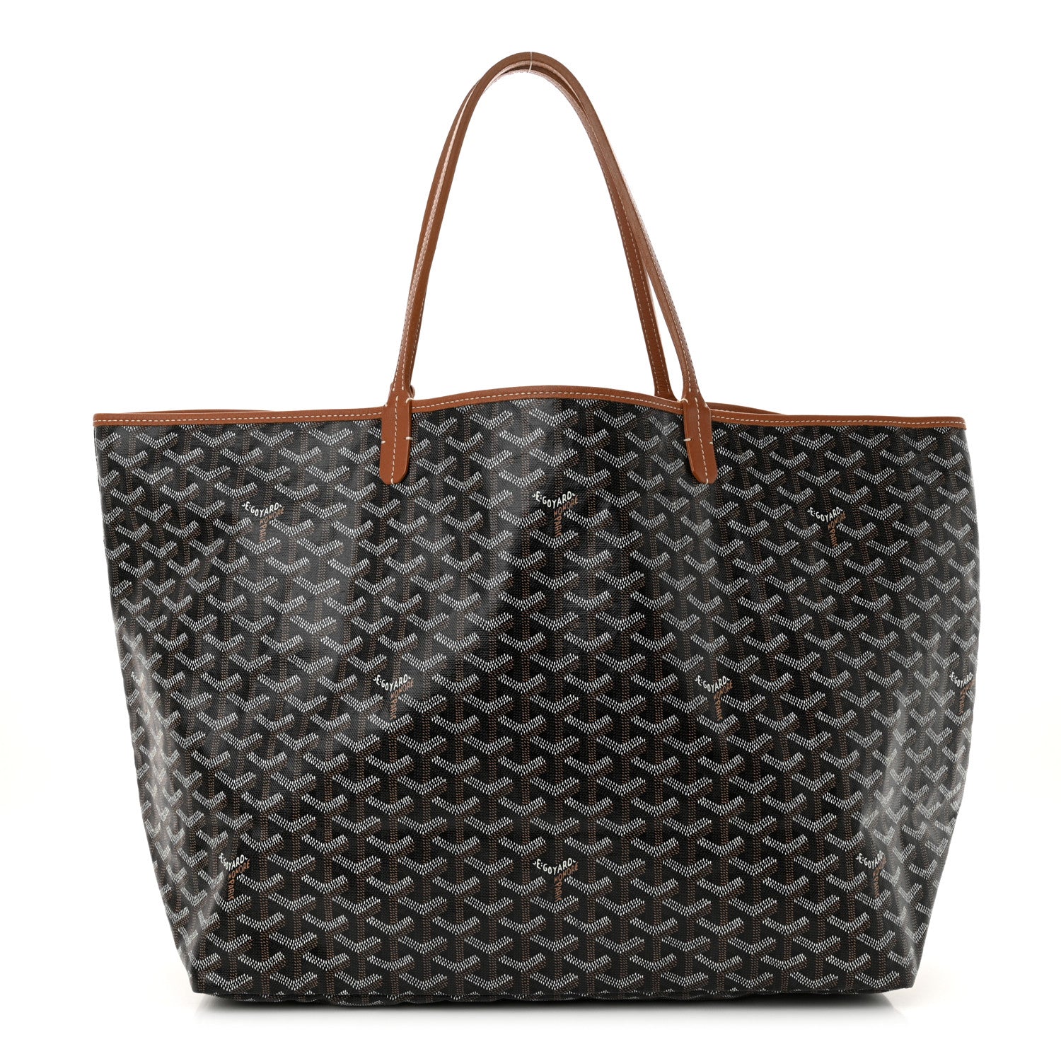 Goyard Goyardine Saint Louis GM Black Gold 3 of 14