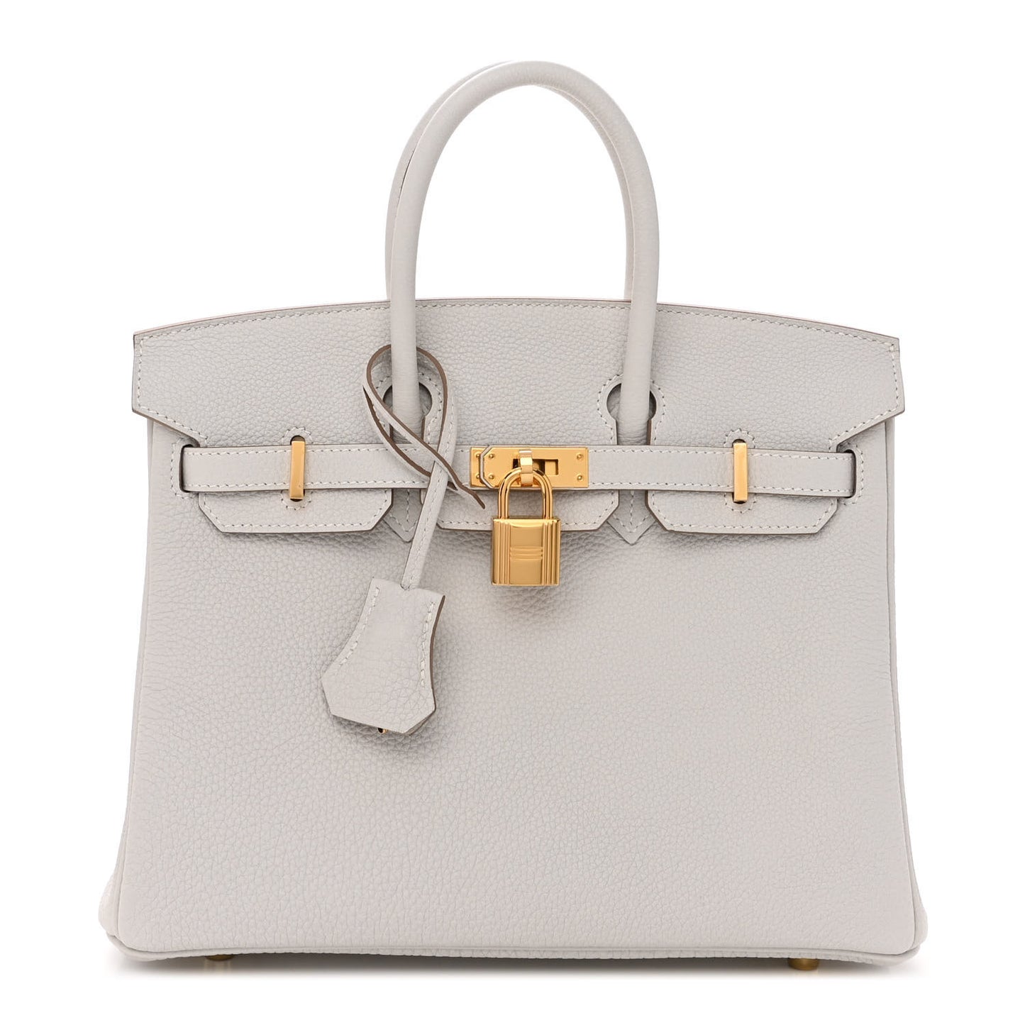 Togo Birkin 25 Gris Pale