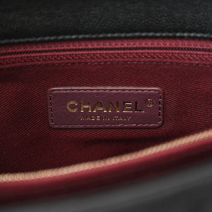 Chanel Caviar Quilted Small Coco Handle Flap Black 6 of 11