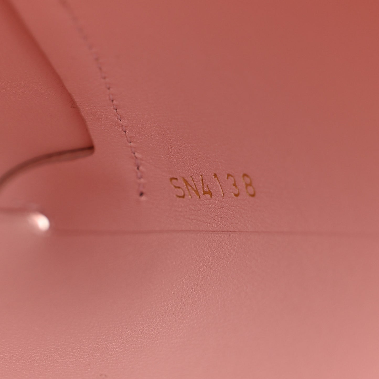 Monogram Large Kirigami Pochette Insert Rose Ballerine