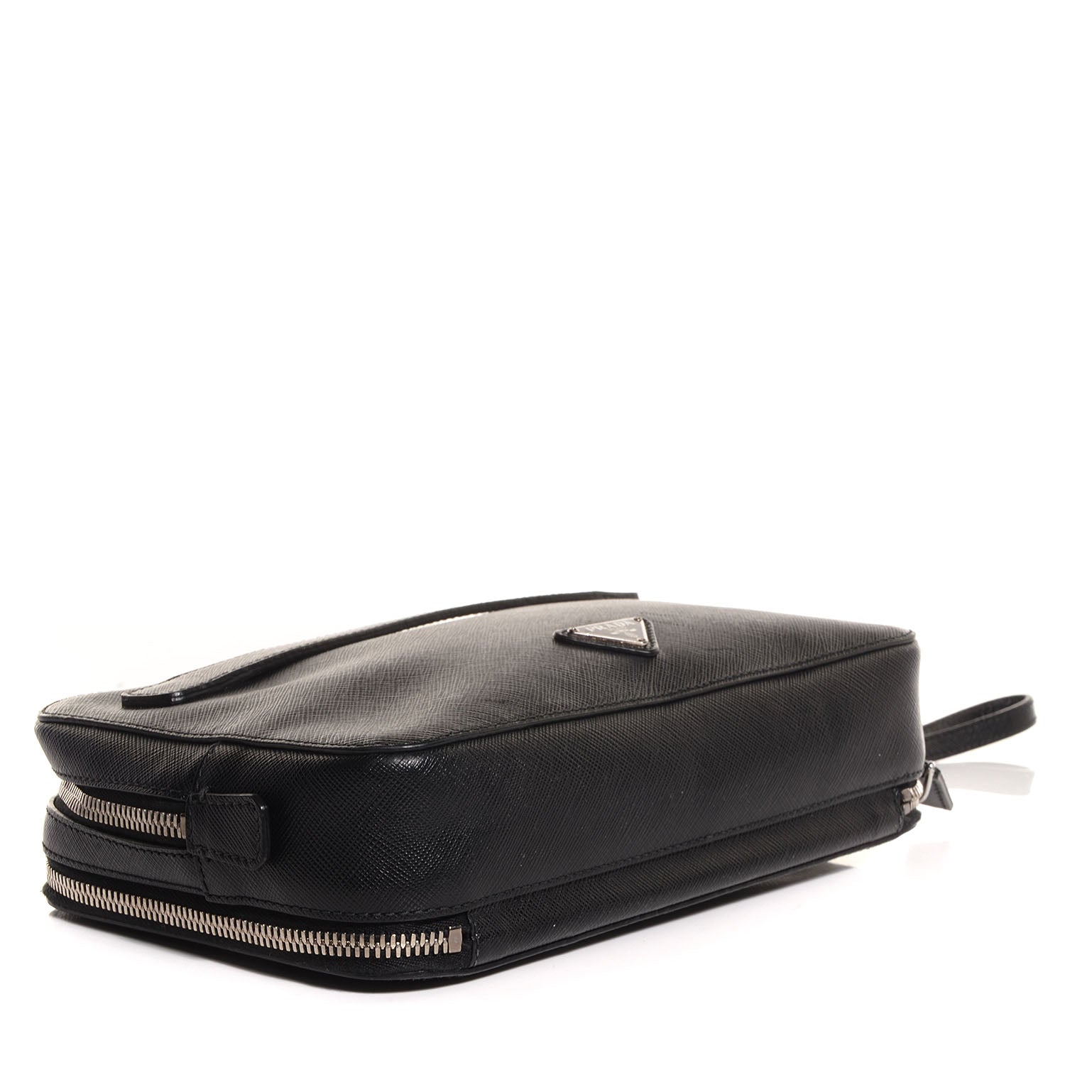 Prada Saffiano Small Travel Bag Black 4 of 11